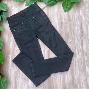 Spanx - The signature skinny - black coated leather look 26